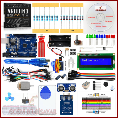 Arduino Balang Seti RFID Sper 30 Para 135 Adet
