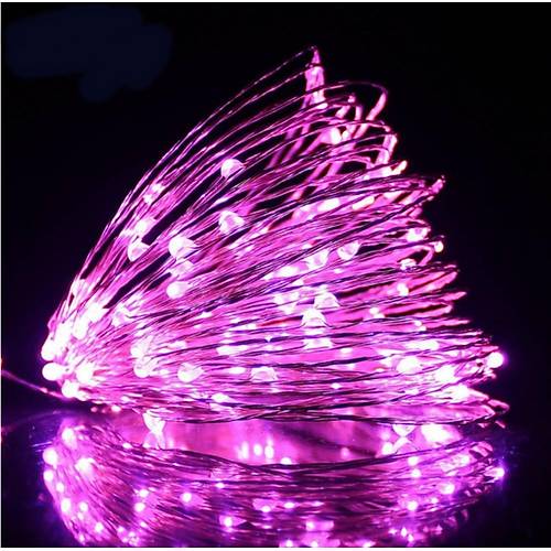 3 Mt Pembe Peri Led Pilli Tel Led