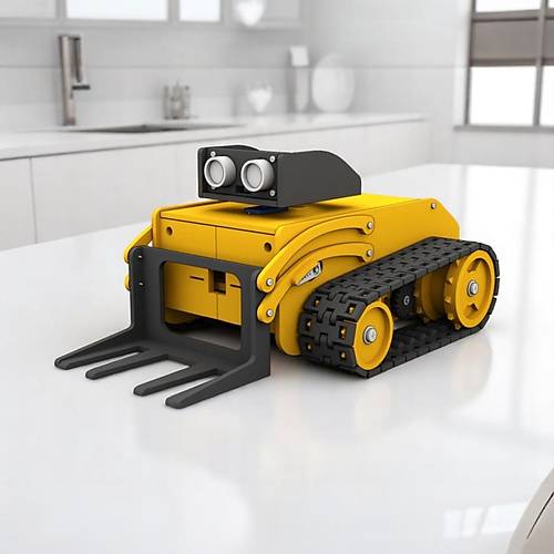Arduino Builder Pist Robotu Plastik Paralar Vida Seti Dahil