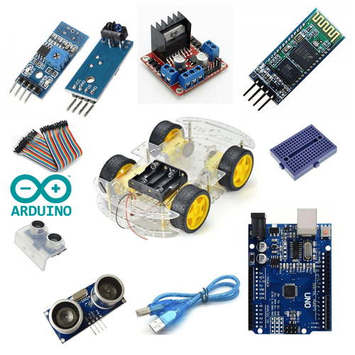 Arduino Multi 4WD Ara Seti Bluetooth