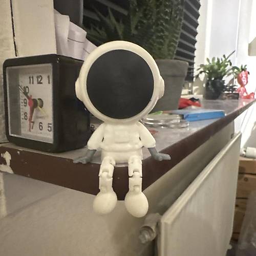 Boyanabilir Esnek Astronot Tm Paralar Hareketli