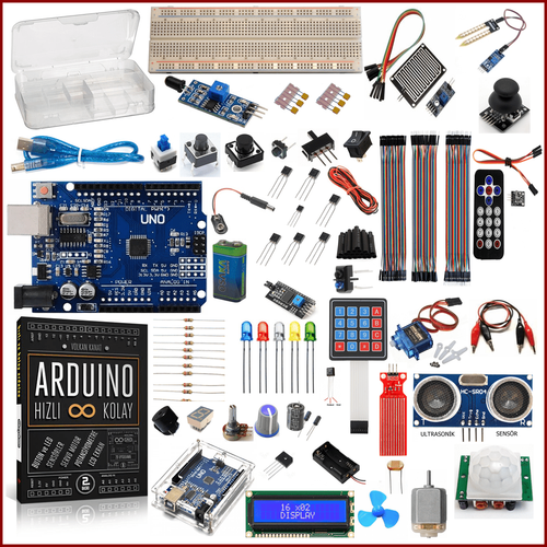 Arduino Balang Seti Uno R3 Gold 85 Para 279 Adet