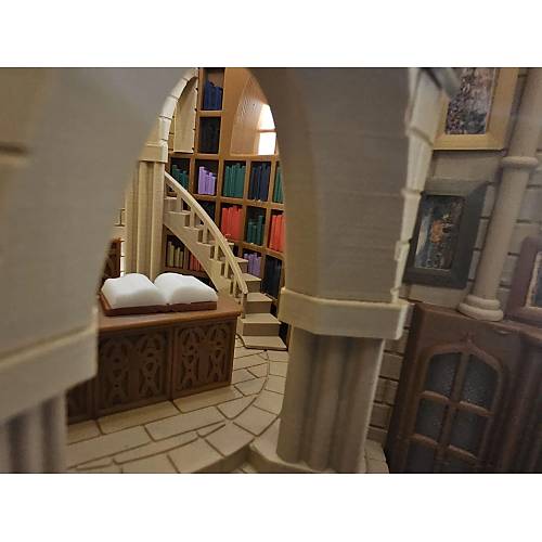 Book Nook Harry Potter Dumbledore'un Ofisi Kitap Kesi DIY Kendin Yap