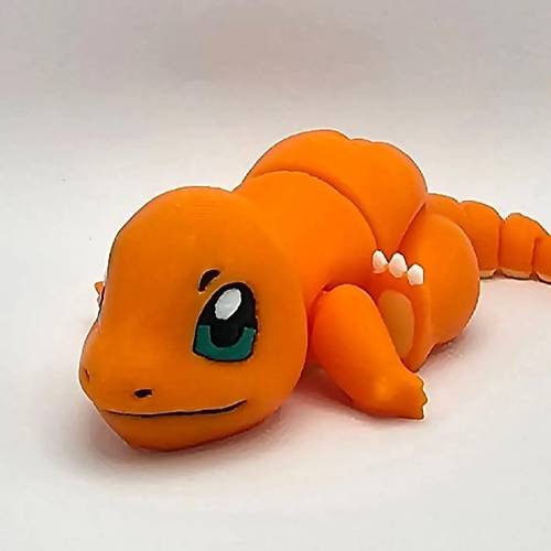 Boyanabilir Pokemon Charmander Tm Paralar Hareketli