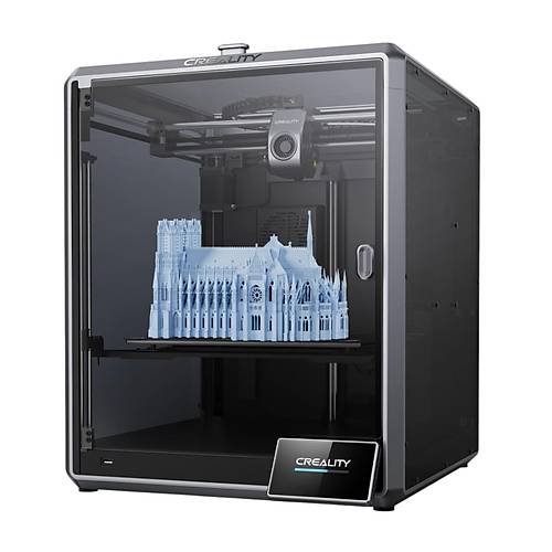 Creality K1 Max 3D Yazc st Kapak