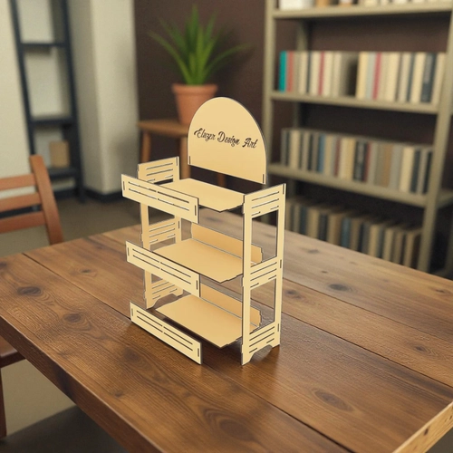 Ahap Sepetli Tehir Sergileme Stand 3 Rafl