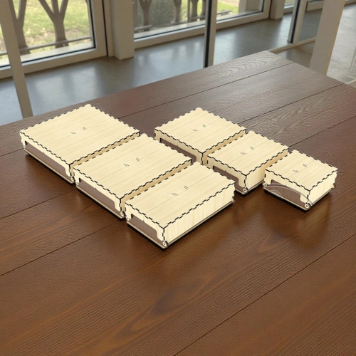 Ahap Kutu ift Alr Kapak 100x150x50