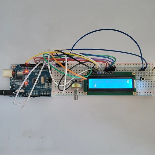 Arduino LCD Oyun Projesi - Engelden Ka�an Z�playan Adam Seti - (Kurulu & Kodlu)