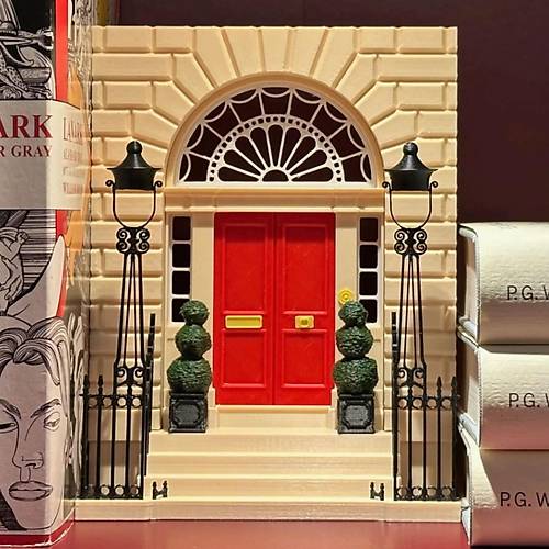 Book Nook Charlotte Meydan, Edinburgh Kitap Kesi DIY Kendin Yap
