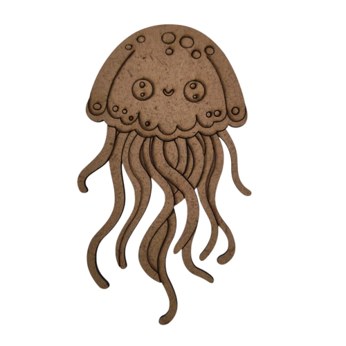 Boyanabilir Ah�ap Denizanas� Fig�r� 15x8 cm