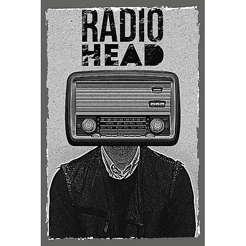 Radio Head Ahþap Retro Tablo 30x20