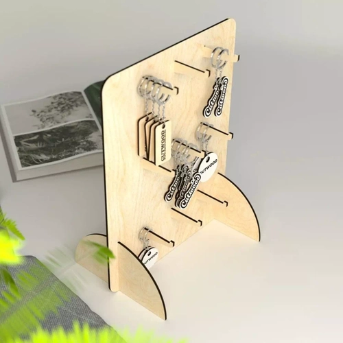 Ahap Mdf Anahtarlk Tak Tehir Stand 9 gzl