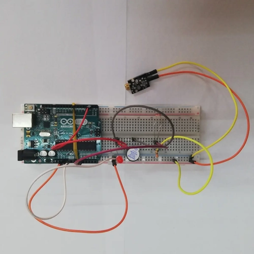 Arduino Lazerli G�venlik ve H�rs�z Alarm Proje Seti - (Kurulu & Kodlu)