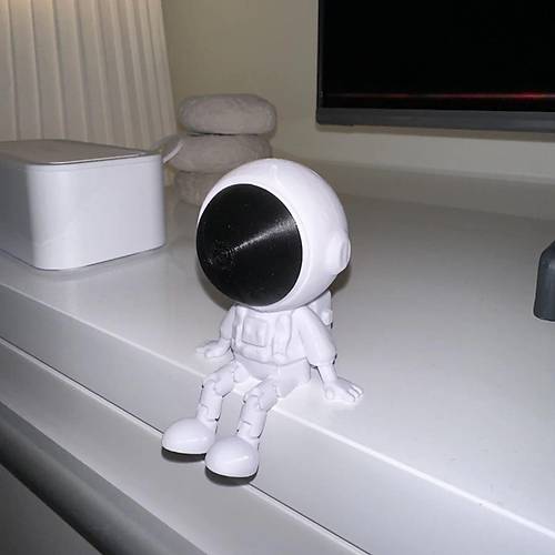 Boyanabilir Esnek Astronot Tm Paralar Hareketli
