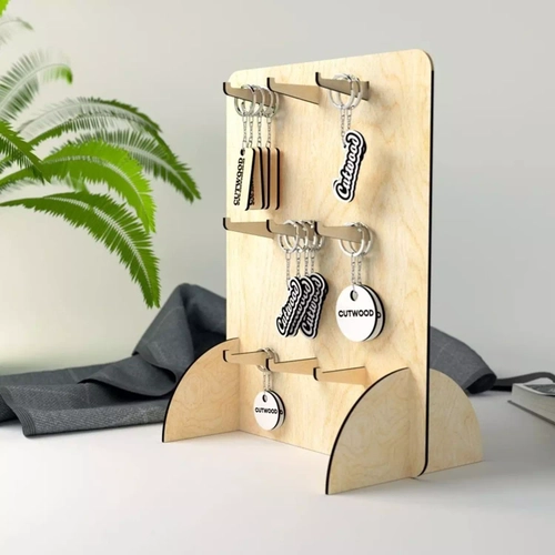 Ahap Mdf Anahtarlk Tak Tehir Stand 9 gzl