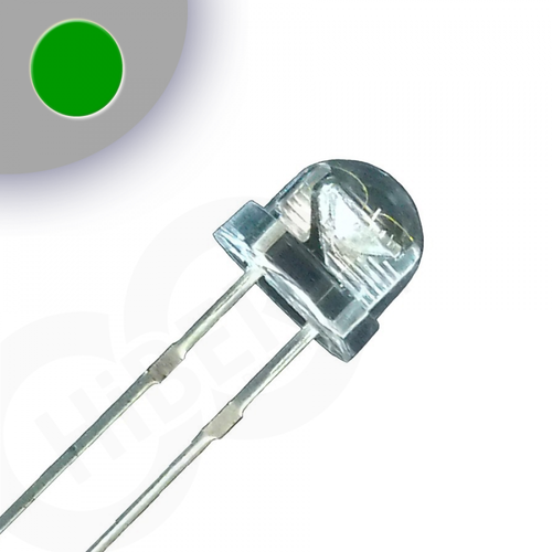 Mantar Led 4.8mm Yeil