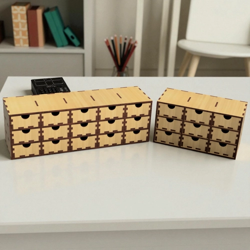 Ahap ekmeceli Organizer (15 ekmeceli)