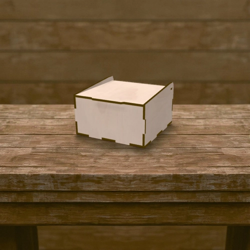 Ahap Blmeli Kutu 110x110x60mm