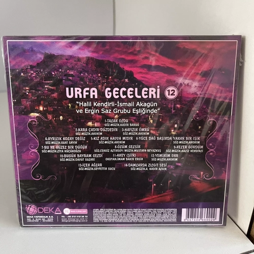 Urfa Geceleri Sra 12 CD