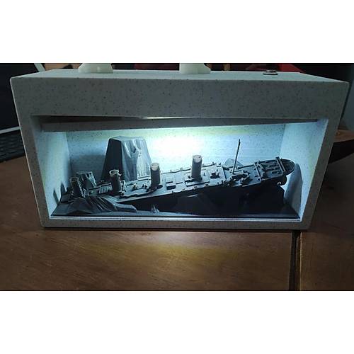 Titanic Temal Book Nook Gece Lambas