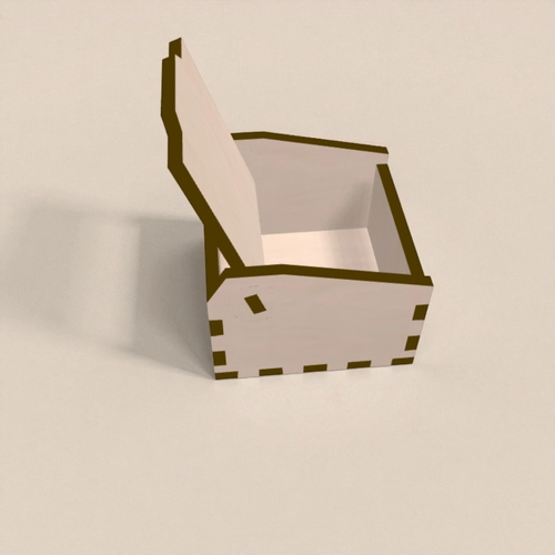 Ah�ap Y�z�k Kutusu