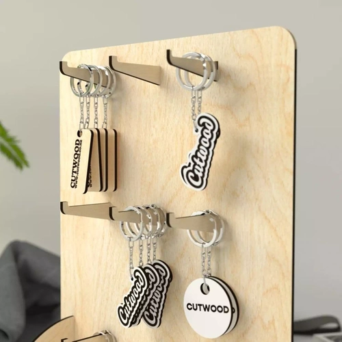 Ahap Mdf Anahtarlk Tak Tehir Stand 9 gzl