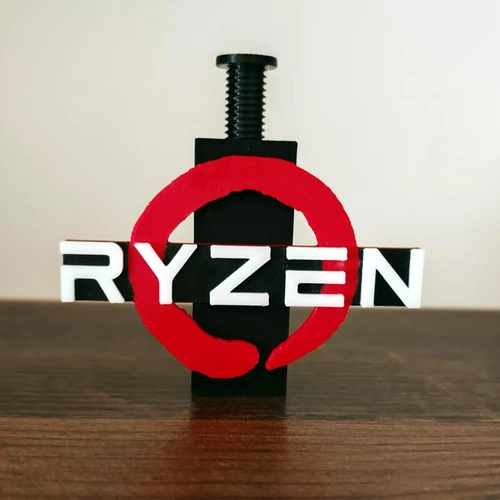 Ayarlanabilir Ekran Kart Tutucu Ryzen Logolu