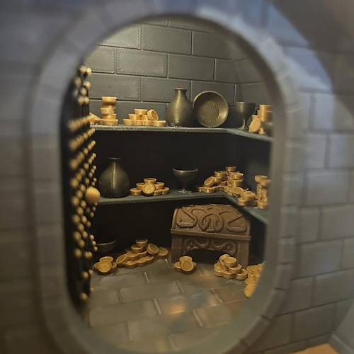 Book Nook Harry Potter Gringotts Kasas Kitap Kesi DIY Kendin Yap