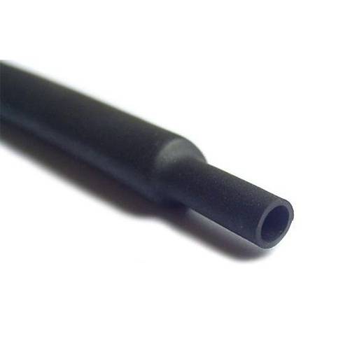 2.5mm Siyah Makaron 2:1 Daralan Is� Makaron 1 Metre