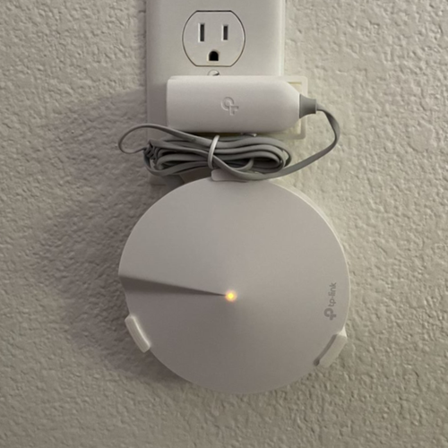 TP-Link Deco M5 Uyumlu Duvar Stand� - Beyaz ��k Tasar�m Mesh Ask� Aparat�