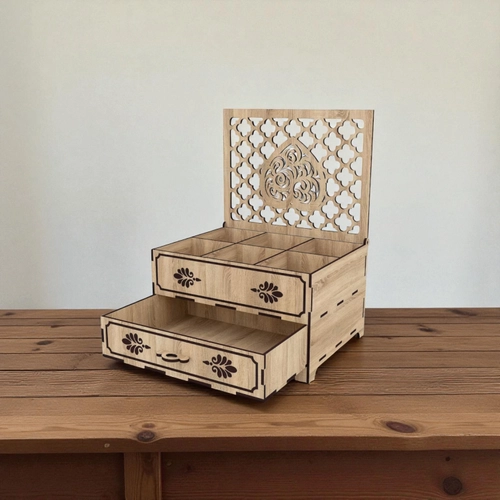 Ahap Kutu ekmeceli Mcevher Kutusu