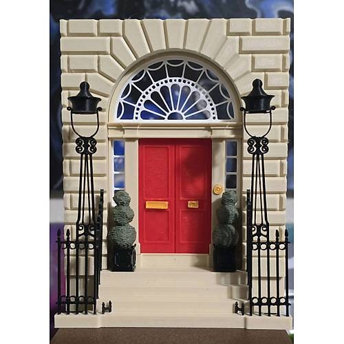Book Nook Charlotte Meydan, Edinburgh Kitap Kesi DIY Kendin Yap