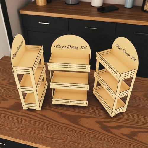 Ahap Sepetli Tehir Sergileme Stand 3 Rafl