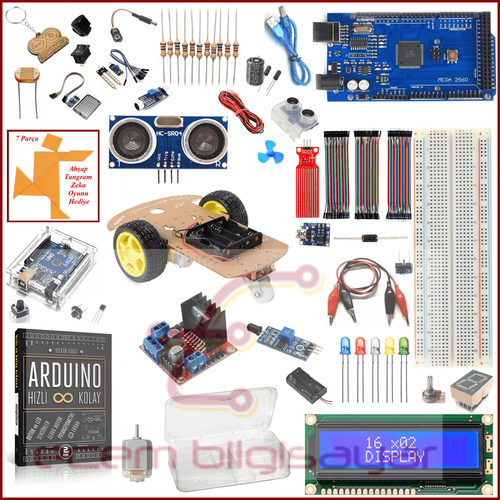 Arduino Balang Seti Mega 2560 Silver 66 Para 187 Adet