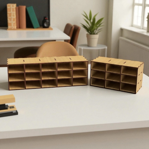 Ahap ekmeceli Organizer (9 ekmeceli)