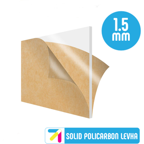 Solid Polikarbon Þeffaf (Renksiz) 1.5mm