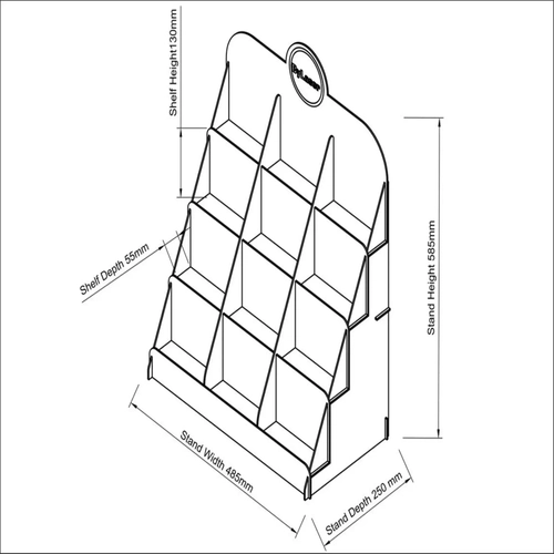 Ahap Etiket Tehir Sergileme Stand