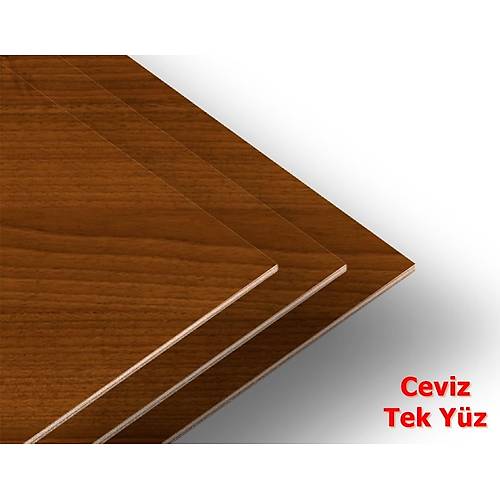 Ceviz Tek Yz Boyal Mdf 3mm