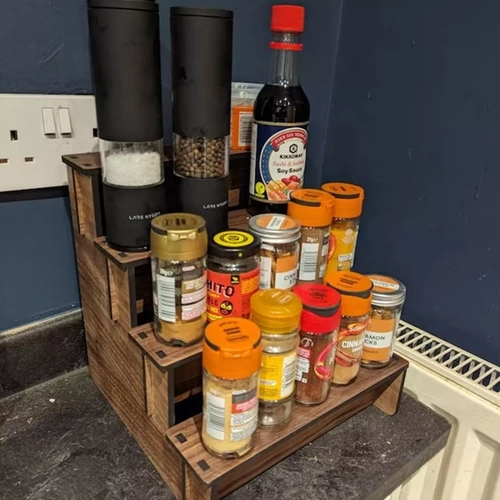 Tetra-Step 4 Katl� MDF Te�hir Stand� 25x25x25 cm