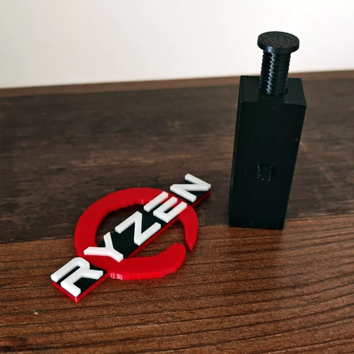 Ayarlanabilir Ekran Kart Tutucu Ryzen Logolu