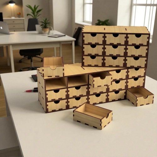 Ahap ekmeceli Organizer (15 ekmeceli)