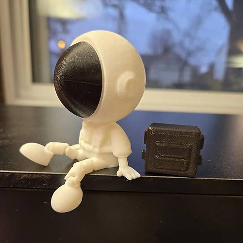 Boyanabilir Esnek Astronot Tm Paralar Hareketli