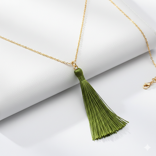 Haki Ye�il Polyester �p P�sk�l