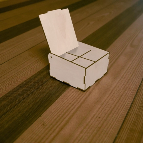 Ahap Blmeli Kutu 110x110x60mm