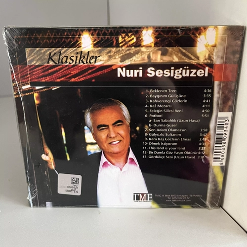 Nuri Sesigzel Klaksikler CD