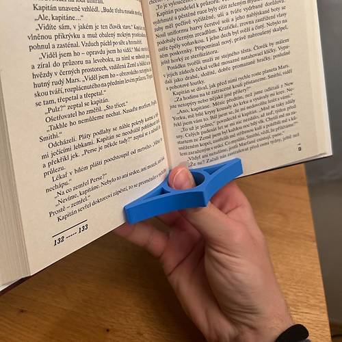 Kitap Ayrac Sayfa Tutucu