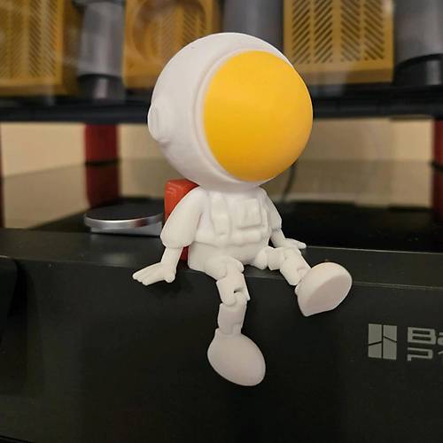 Boyanabilir Esnek Astronot Tm Paralar Hareketli
