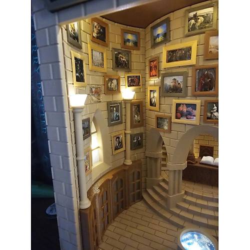 Book Nook Harry Potter Dumbledore'un Ofisi Kitap Kesi DIY Kendin Yap