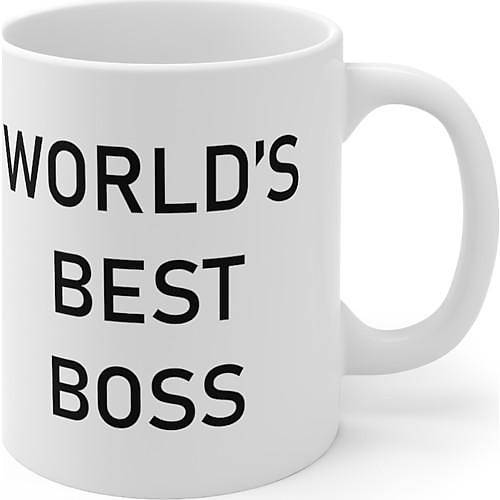 Dunder Mifflin, World's Best Boss Baskýlý Kupa Bardak