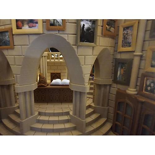 Book Nook Harry Potter Dumbledore'un Ofisi Kitap Kesi DIY Kendin Yap